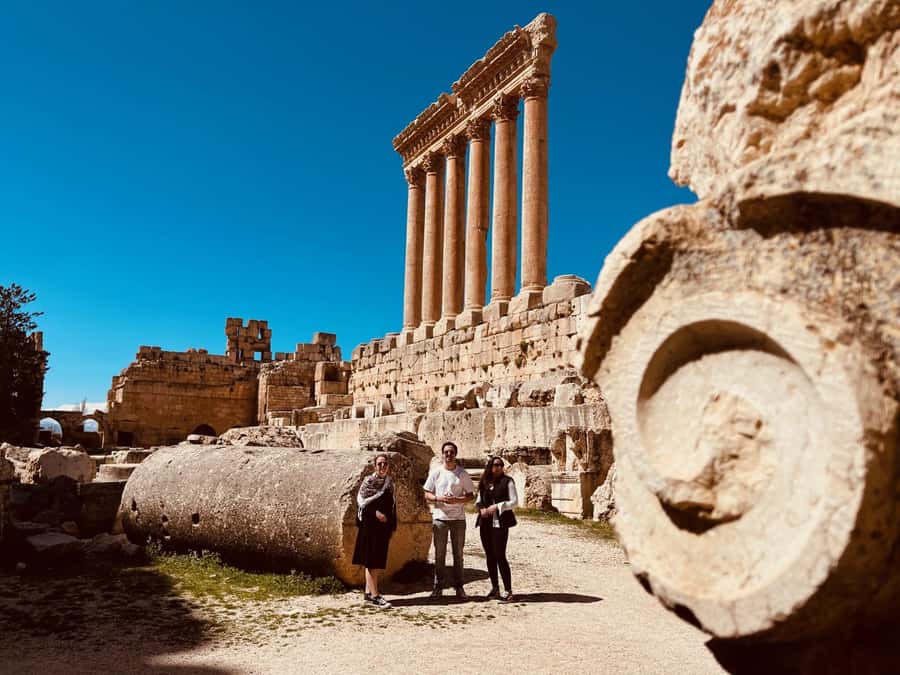 Baalbek Temples & Ksara Caves w/pick-up,guide, entries+lunch - Leaving Beirut for Baalbek and Zahle