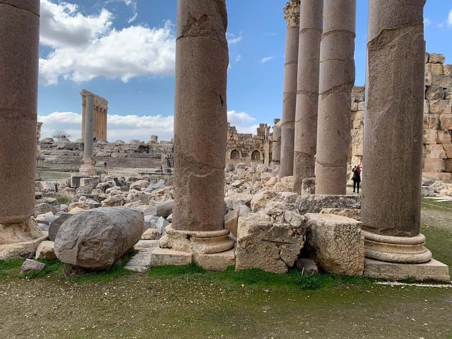 Baalbek Temples & Ksara Caves w/pick-up,guide, entries+lunch - Walking through Chateau Ksara’s wine caves