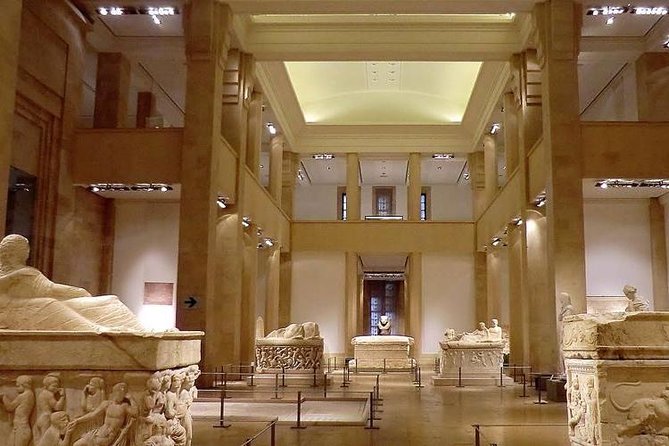 Historical Beirut Tour (AM) Half Day - (4G on Board) - Roman baths and archaeological traces