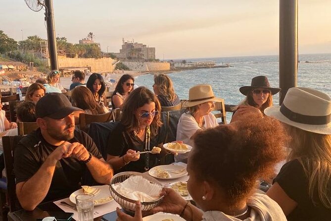 Lebanon tour Sidon & Tyre ruins with pick-up, guide,lunch+entries - Lebanese Brunch Gives the Day a Local Pause