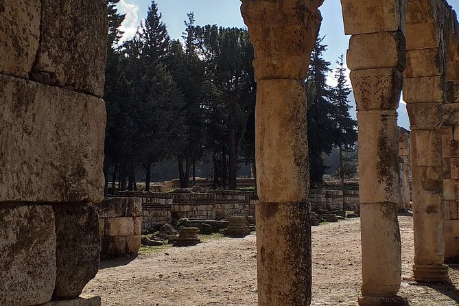 Private Anjar and Baalbek Tour from Beirut with Departure Ticket - The larger temple complex and gigantic stones